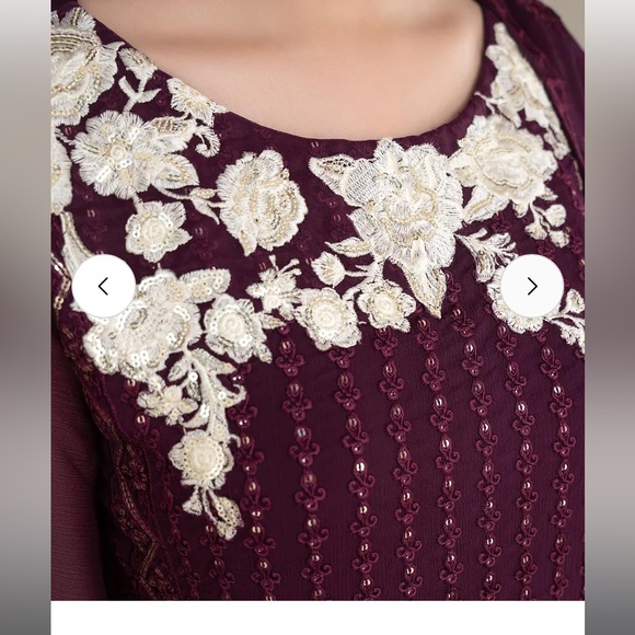 Pakistani Bollywood Indian 3 pc suit kurta - Picture 4 of 8